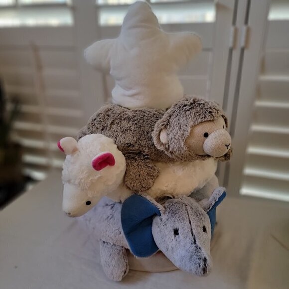 Pottery Barn Kids Preppy Plush Jumbo Stacker - Picture 2 of 12